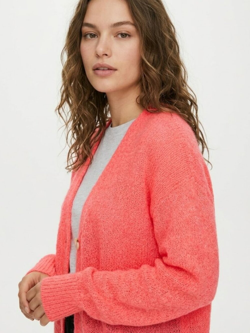 TNA Aritzia Mohair Blend Utica Cardigan - Picture 4 of 13
